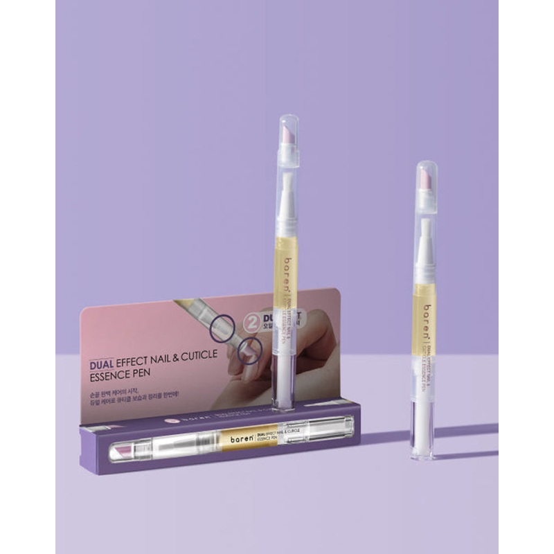 baren Dual Effect Nail & Cuticle Essence Pen