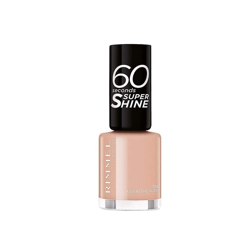 Rimmel 60 Seconds Nail Polish 708 Kiss In The Nude