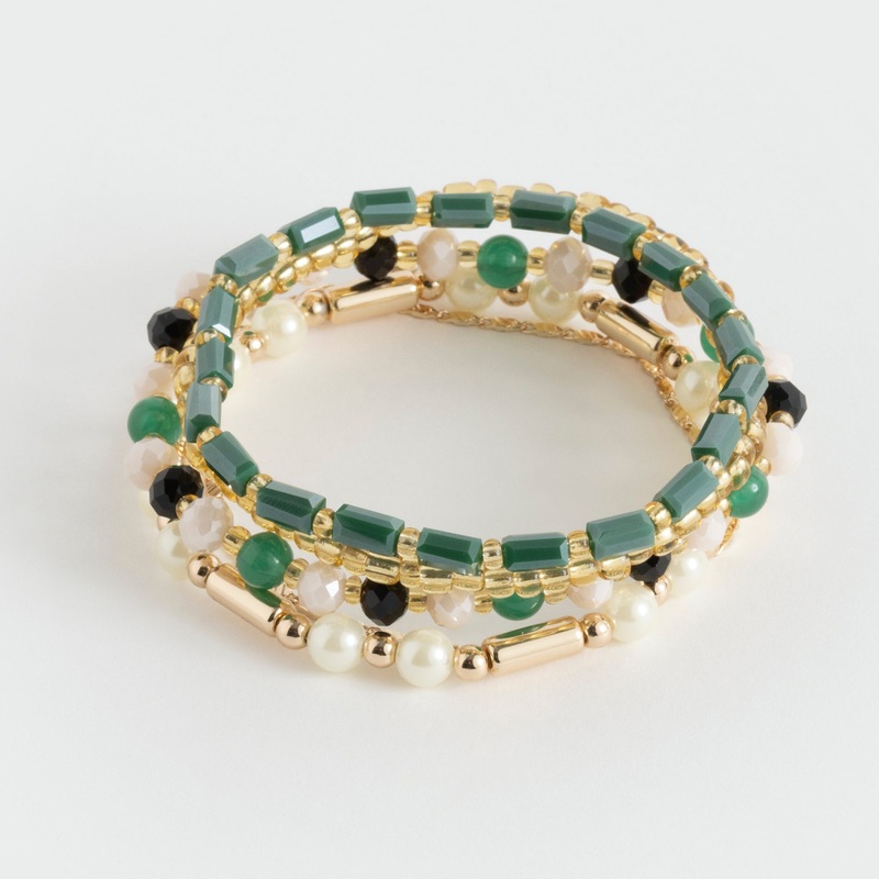 Brook 5-Piece Bracelet Gift Set Green