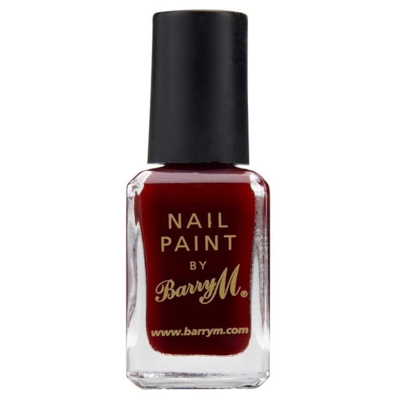 Barry M Nail Polish Red Wine