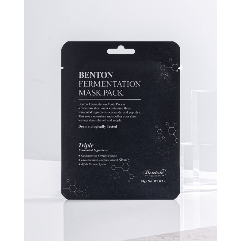 Benton Fermentation Mask Pack Single Mask