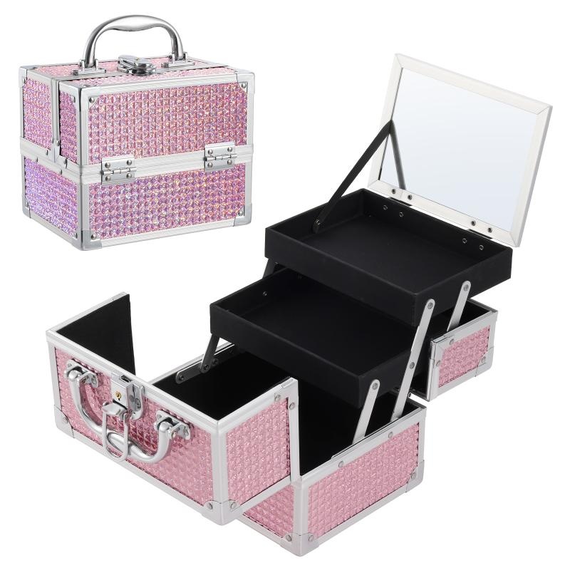 Big Rock Make Up Case Pink (M)