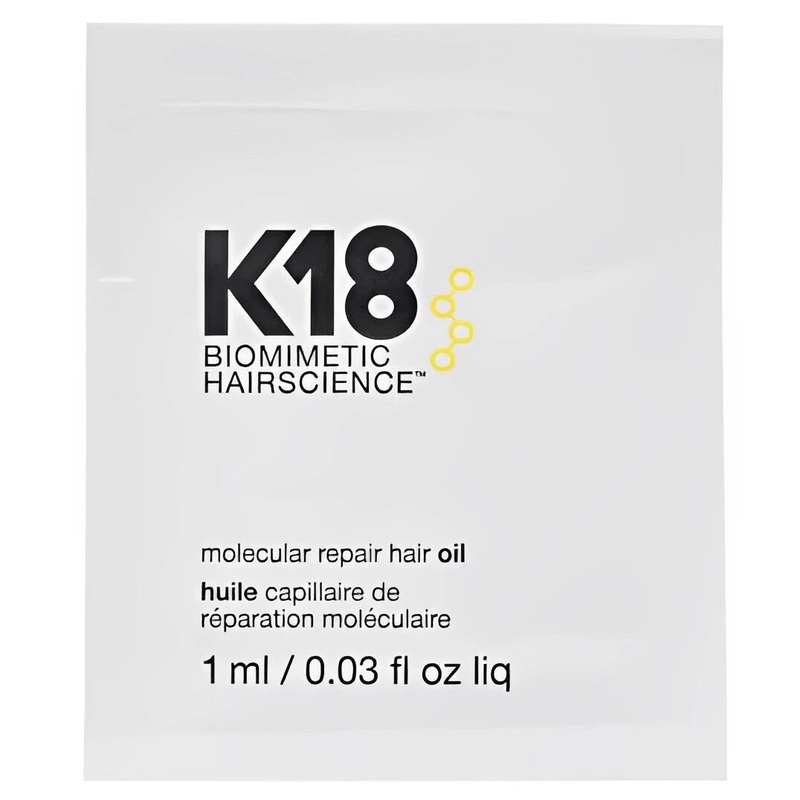 K18 Hair Repair Oil 1ml sample