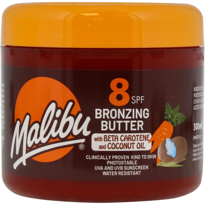 MALIBU 300ML SPF 8 BRONZING BUTTER WITH CAROTENE & COCONUT