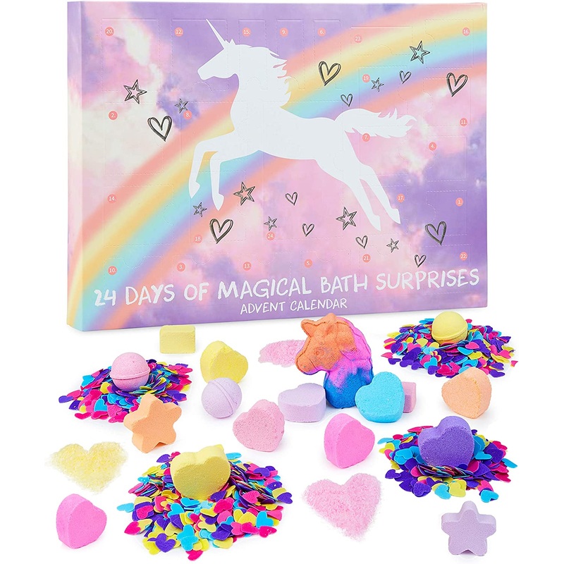 Unicorn Bath Surprise Advent Calendar