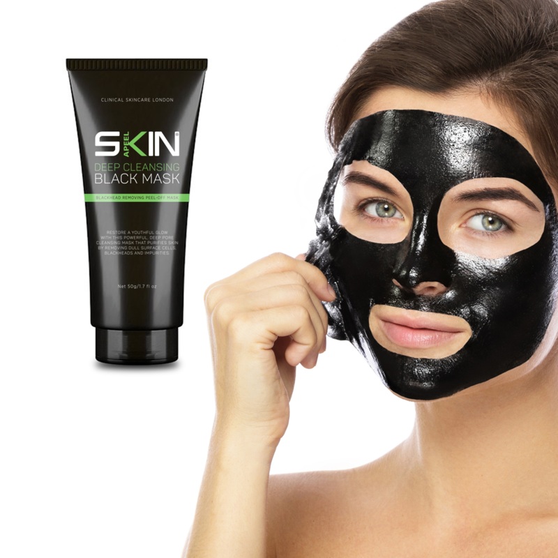 Skinapeel Blackhead Removing Deep Cleansing Peel-Off Mask  100% Results for Clearer Skin X1