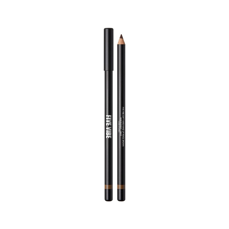 FIVE VIBE Soft Hard Make Up Pencil Brown 1g