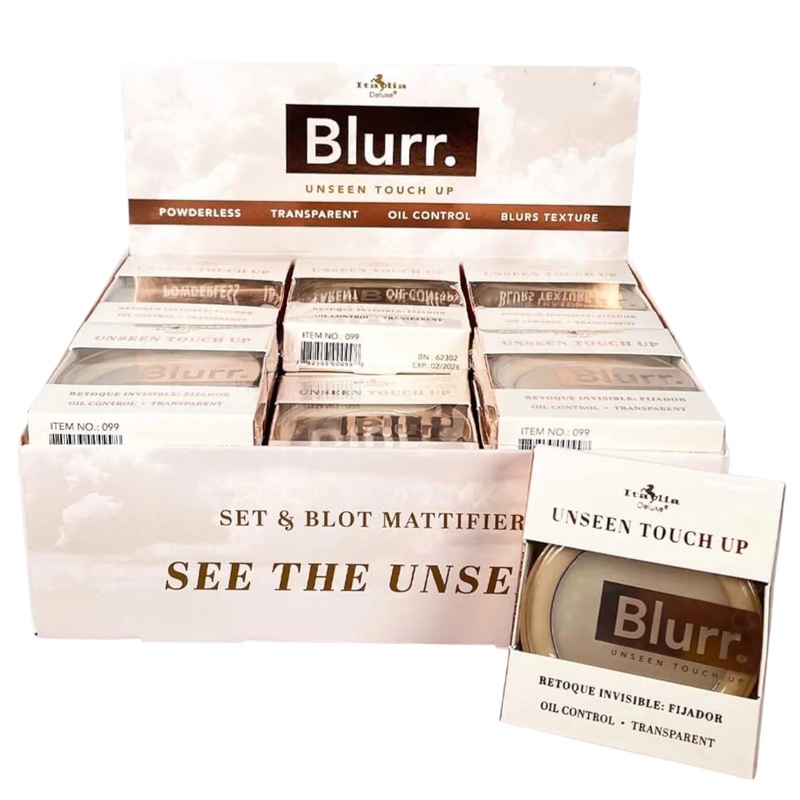 Italia Deluxe Blurr Unseen Touch Up – Wholesale Display 24 Units (099)