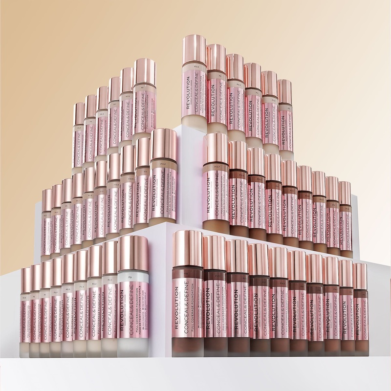 Revolution Conceal & Define Foundation F0.5