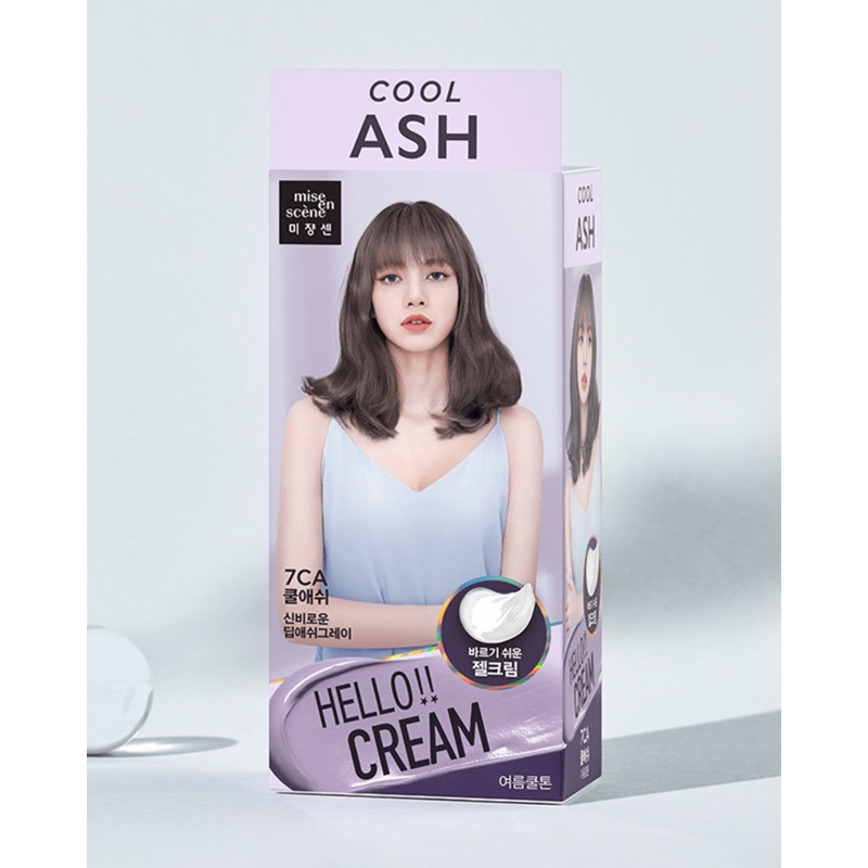 Mise en Scene Hello Cream #7CA Cool Ash