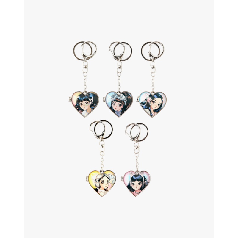 NewJeans GET UP METAL MIRROR KEYRING HAERIN
