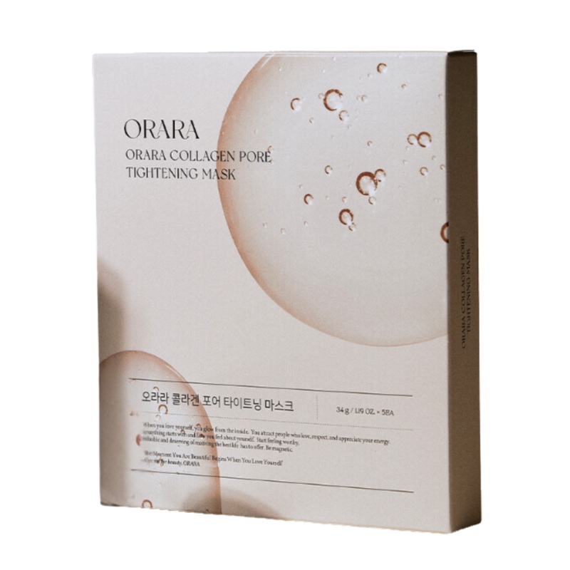 ORARA Collagen Pore Tightening Mask 1 box