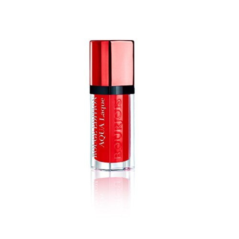 Bourjois Rouge Edition Aqua Laque Lipsticks – 06 Feeling reddy