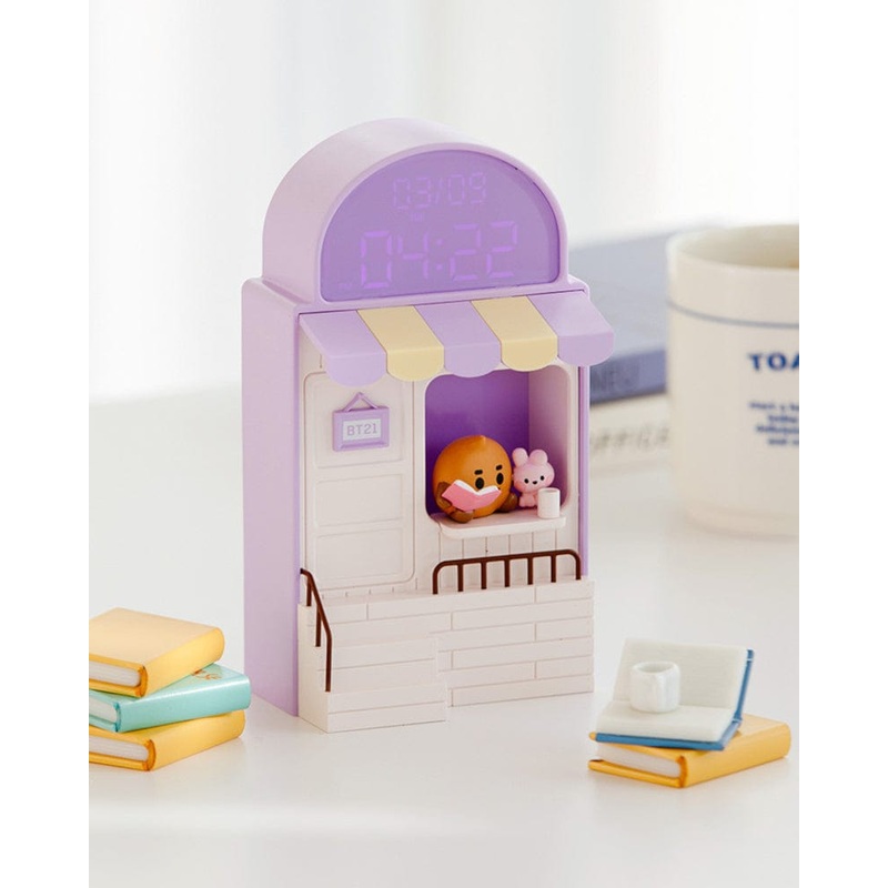 BT21 SHOOKY BABY MY LITTLE BUDDY LED Digital Cafe Clock