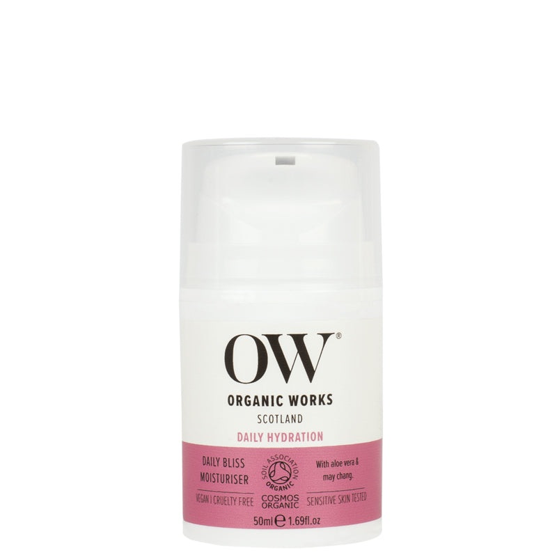Organic Works Daily Bliss Moisturiser 50ml