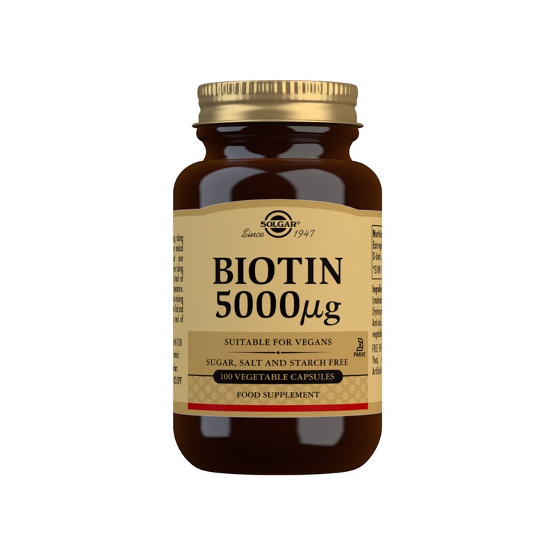 Biotin 5000g 100 capsules