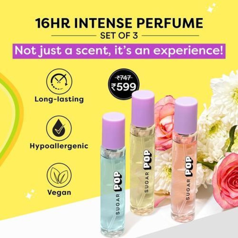16 HR Intense Perfume – Set of 3