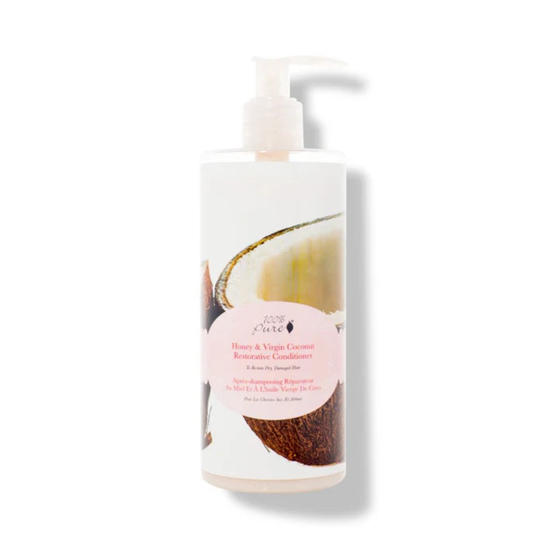 Honey and Virgin Coconut Restorative Conditioner 400ml – 100% Pure