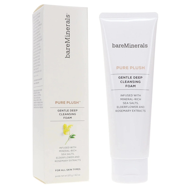 bareMinerals Pure Plush Gentle Deep Cleansing Foam 120g